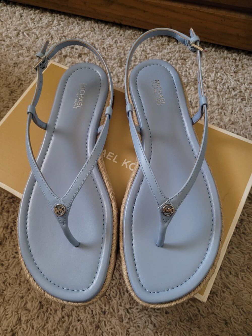 NIB MICHAEL Michael Kors Samara Esparille Sandal - 8.5M
